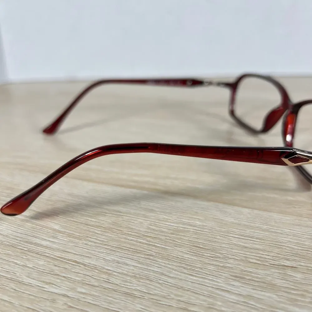 Renato Balestra RB543 Eyeglasses Red FRAMES ONLY 53-12-130 Italy